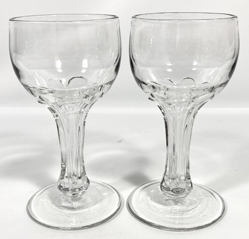 4 Bryce Petal Panel Hollow Stem Coupe Champagne Wine Goblets Bulbous Stem Vtg - Picture 20 of 24