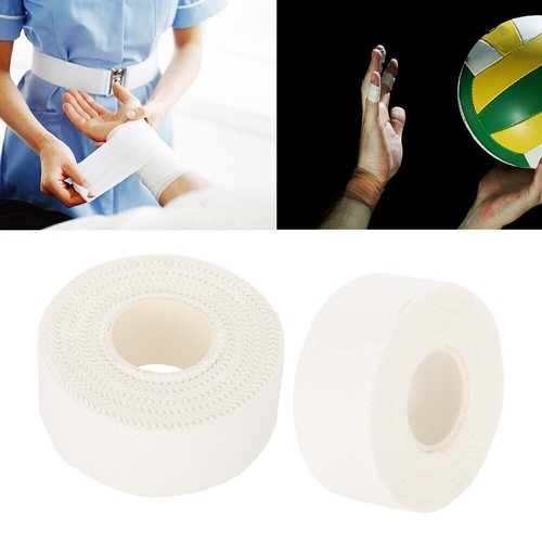 Baumwolle Selbstklebende Bandage Finger Handgelenk Knöchel Schutz Sport Erste Hilfe Wickel - Bild 3 von 12