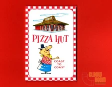Pizza Hut vintage logo art 2x3" fridge magnet