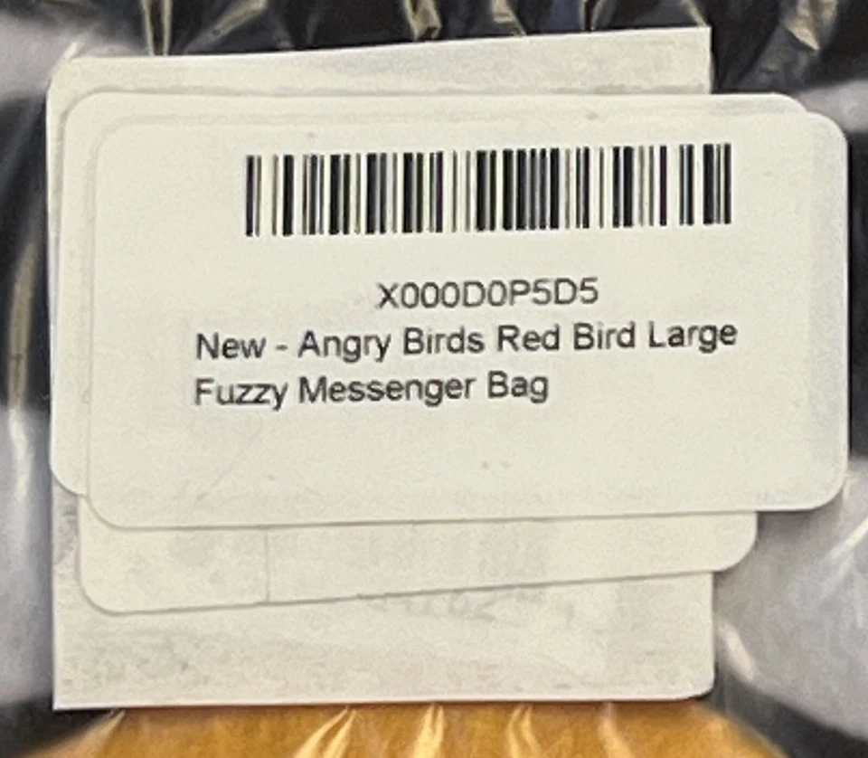 NUEVO MENSAJERO ROJO ANGRY BIRDS CARA GRANDE CON LICENCIA ROVIO Foto 2 de 4