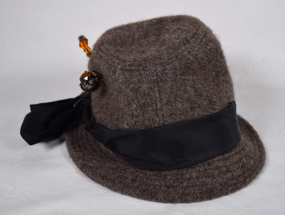 Sombrero Borsalino para Blayde Fedora Marrón Mujer 7 Italia Foto 3 de 4