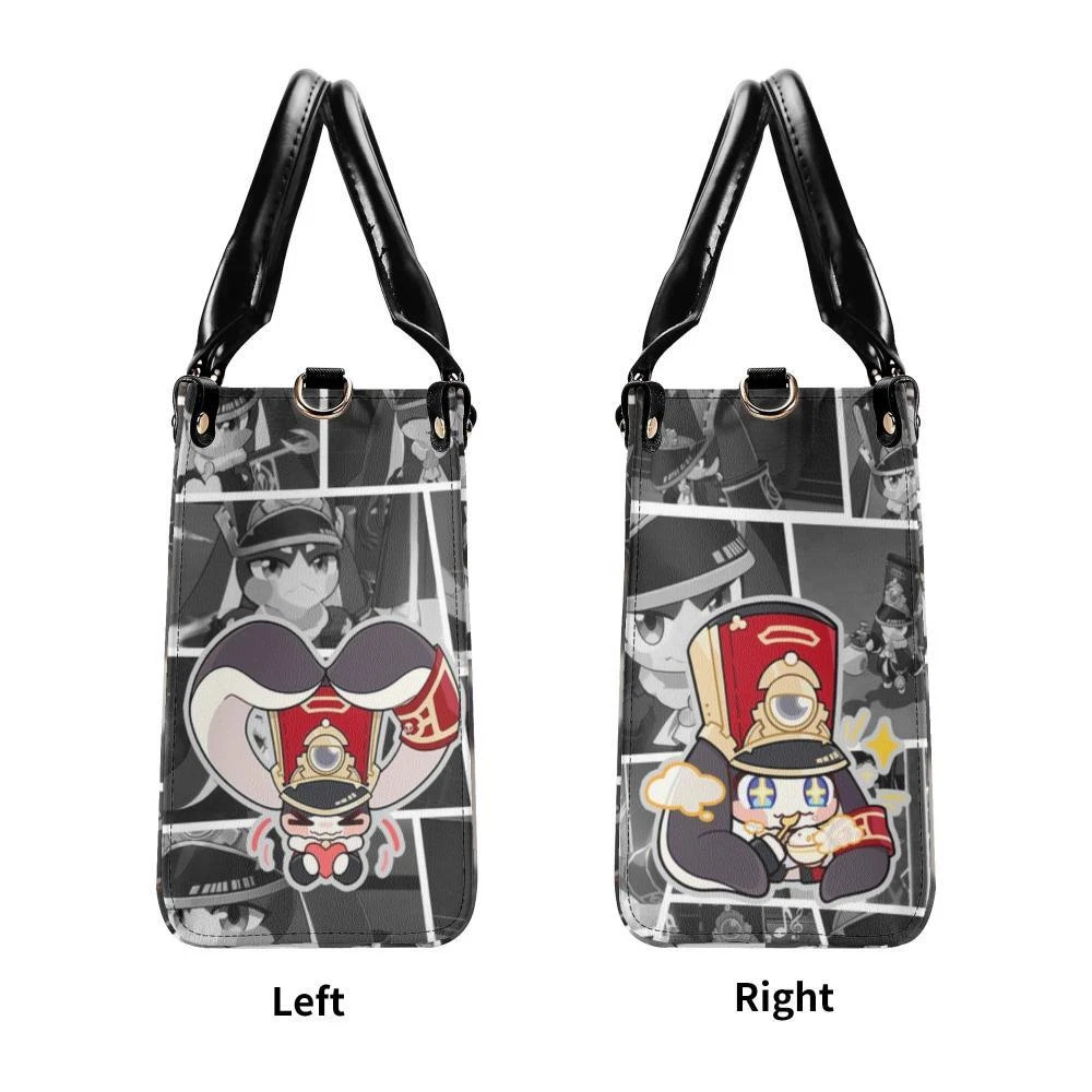 Personalized Pom Pom Honkai: Star Rail Leather Handbag. Gift for Friends.