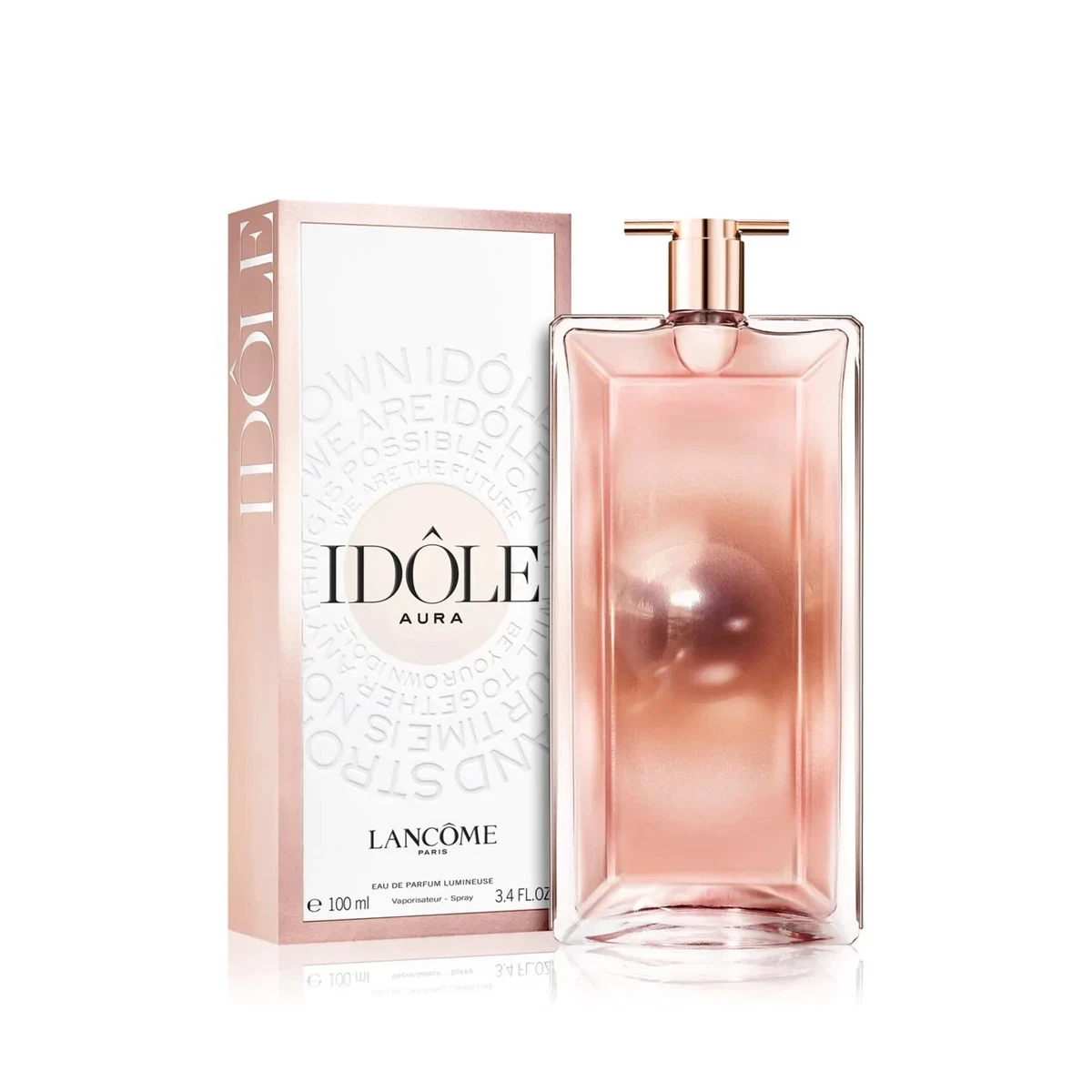 Idole Aura by Lancome 3.4 oz Eau de Parfum Lumineuse Spray for Women Sealed  Box