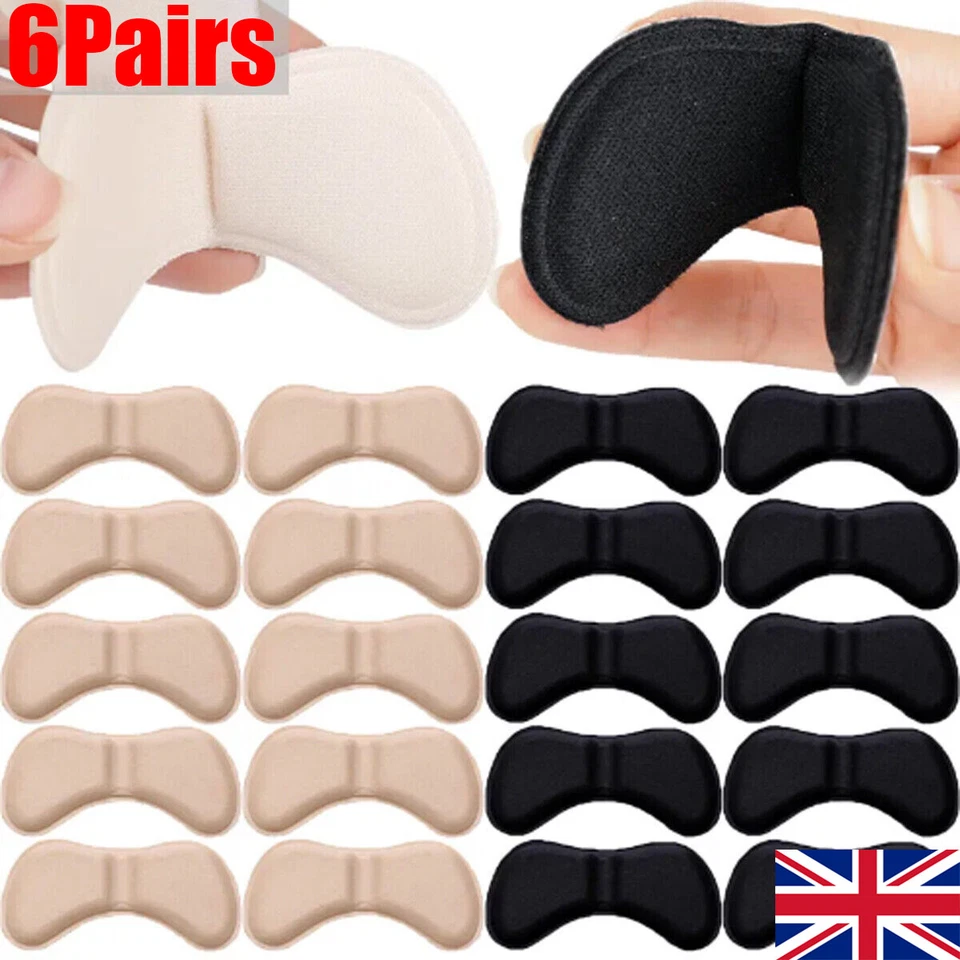 Plantillas para Zapatos Altos, Almohadillas de Talón de Silicona Antideslizante - Imagen 3 de 4