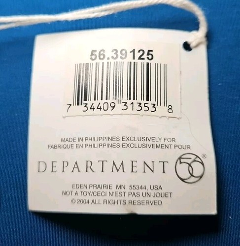 Dept 56 PEPPERMINT HAPPY FACE Ornament Hanging 2-1/2", 3 Available New - Picture 6 of 6