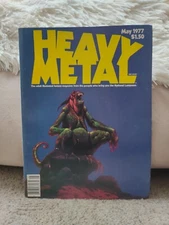 Heavy Metal Magazine Vol. 1 # 2 FN 6.0 1977 Moebius Richard Corben Bodè Comic