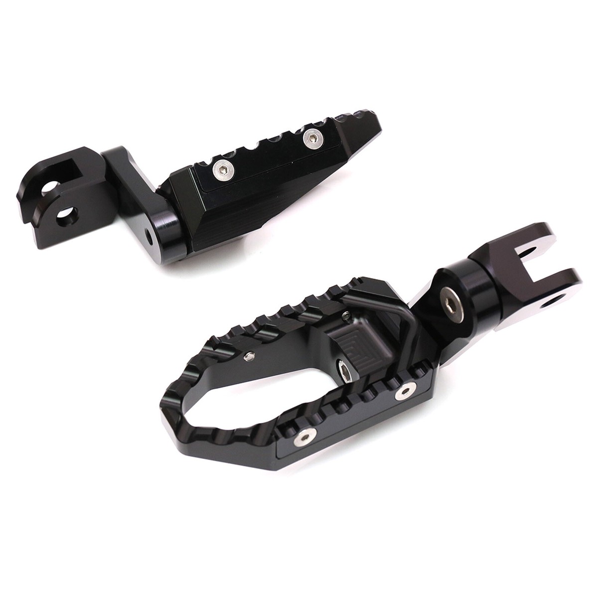 ハンドマフ、フットマフ Red TRC 40mm Adjustable Front Wide Footpegs For BMW F800ST