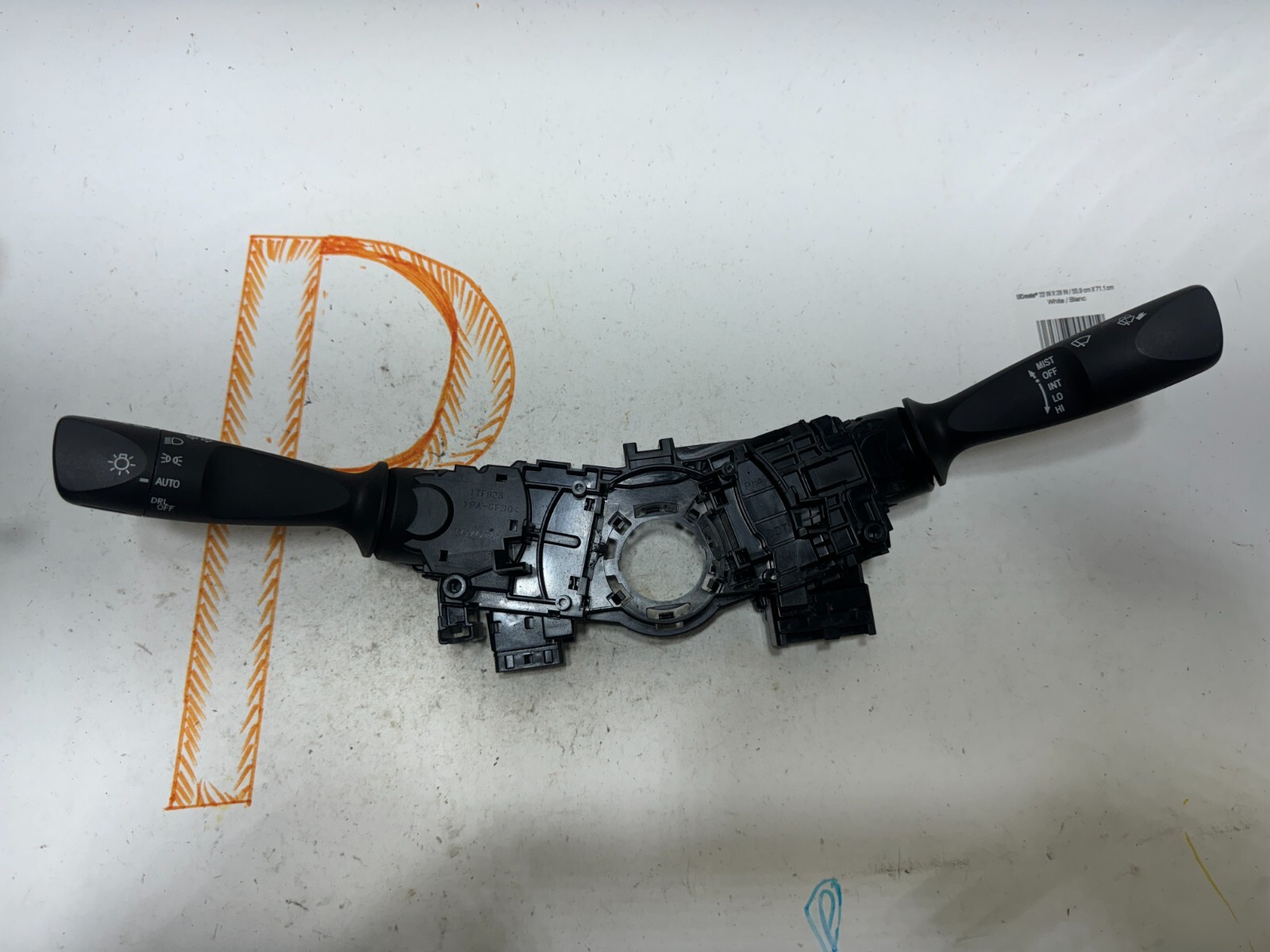 2017-2019 Toyota Corolla Headlight Turn Signal Wiper Control Switch OEM