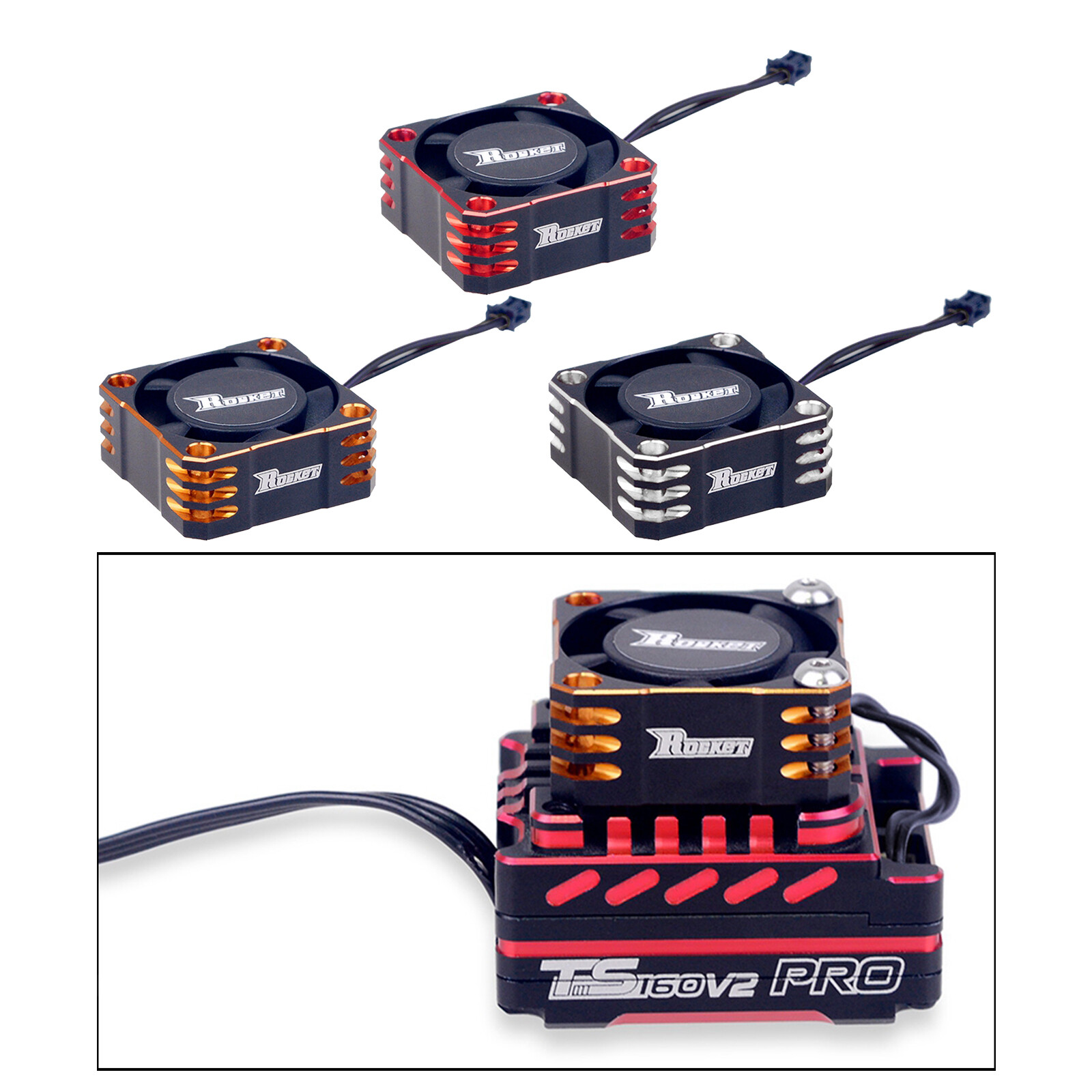 RC Auto Lüfter 5-7.4V - Ersatzlüfter Kompatibel Mit Trassas VXL-3S, Slash, Bandit Für Bessere Kühlung
