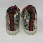 Sneaker alte Gucci unisex rivestite in tela maggiore da uomo taglia 5 donna 8 5 9