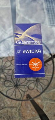 Enicar Garantie Vintage unkompiliert New World Service Selten Universal 