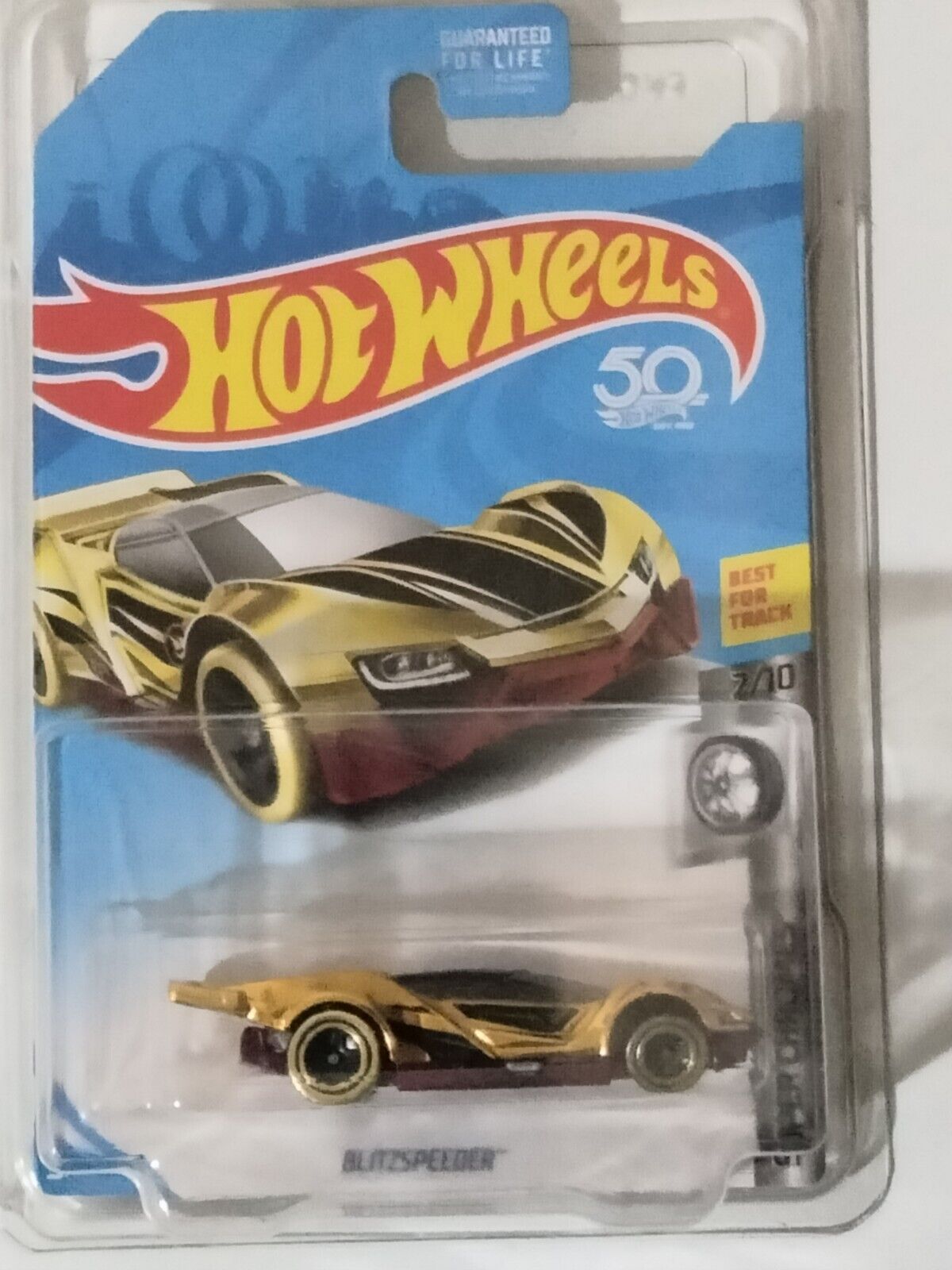 Carro Hot Wheels X-racers - Track Stars Blitzspeeder 20/250 C4982