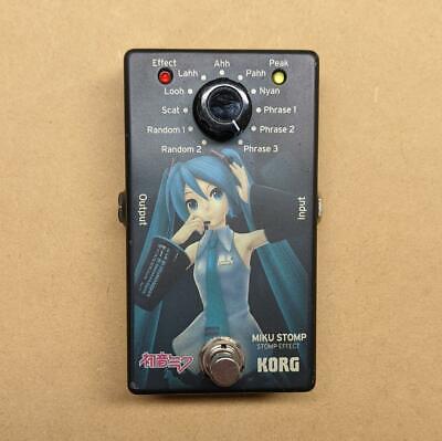 KORG Miku Stomp Vocaloid Guitar Effects Pedal Japan Import | eBay