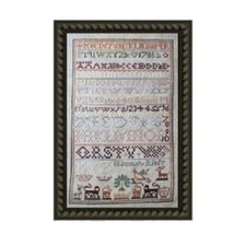 Hannah Rider Sampler 1781~Wishing Thorn