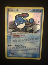 Azumarill 1/109 Holo Swirl Team Rocket Returns Pokemon card