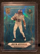 2025 Panini Donruss Elite - Justin Jefferson #45 Teal Matrix /499