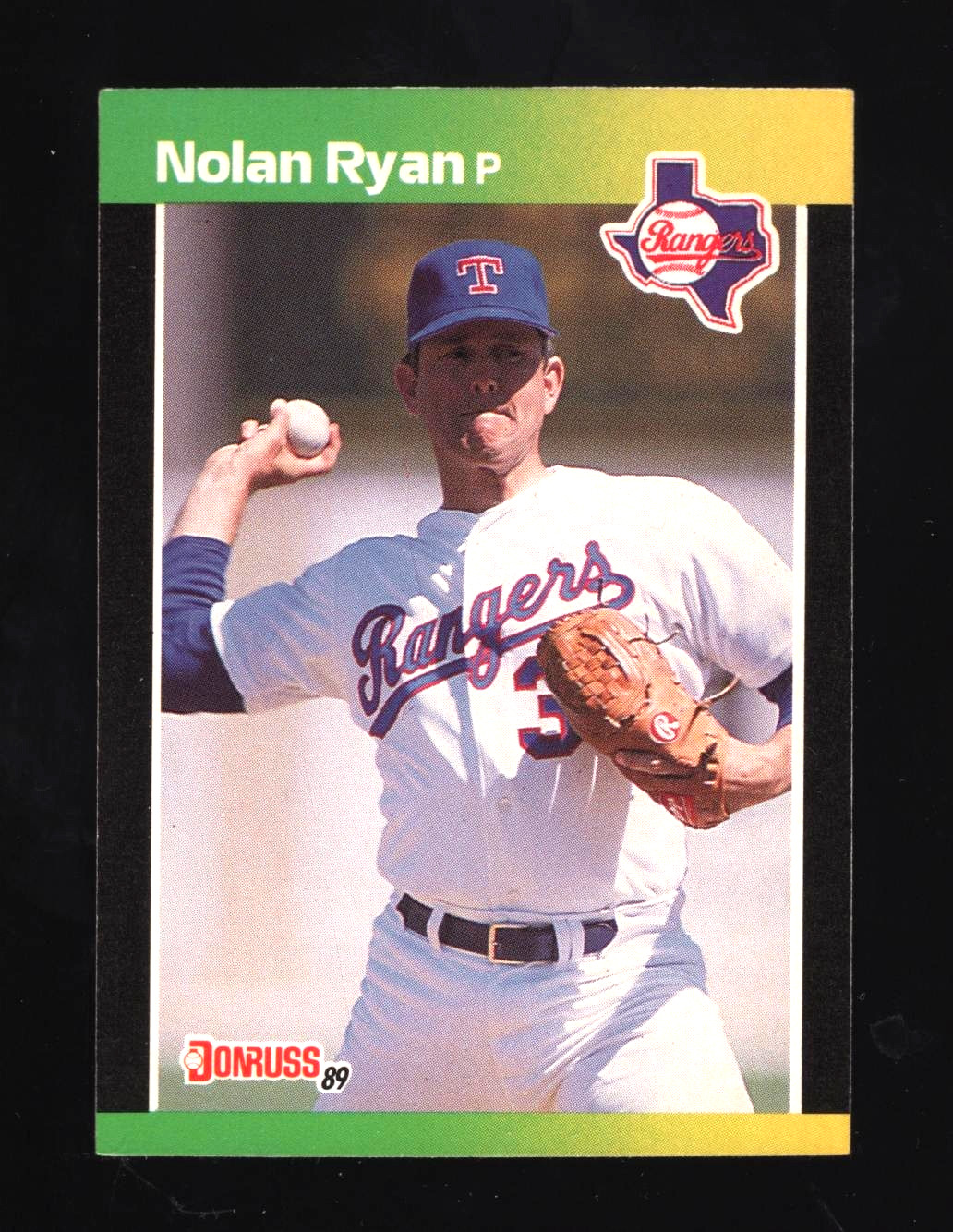 1989 Donruss Traded #T-19  NOLAN RYAN  Texas Rangers  HOF   NMMT