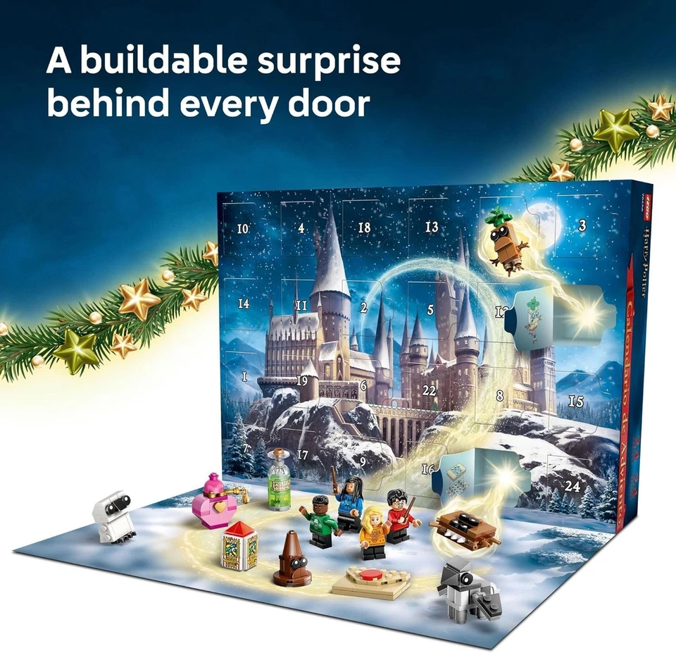 LEGO Harry Potter Advent Calendar (2025) 24 Gifts Holiday Collectible NEW - Image 2 of 2