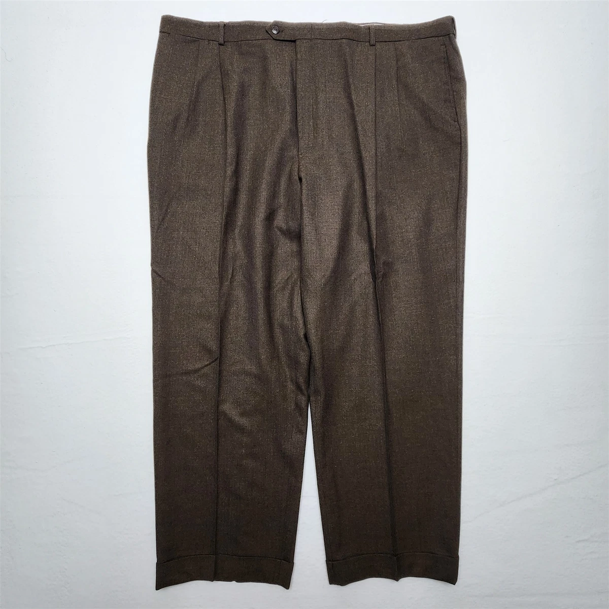 90s ハートシャフナーマルクス ツータックスラックス USA W30 L30 Hart