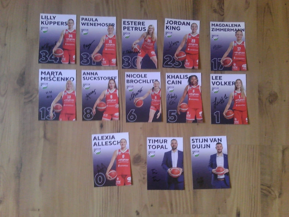 SYNTAINICS  Weißenfels FRAUEN ! Basketball Autogrammkartensatz  2026/27  26/27 - Bild 1 von 1