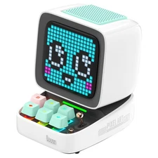 Ditoo Pro Pixel Art Gaming Portable Bluetooth Speaker with App Controlled 16X...