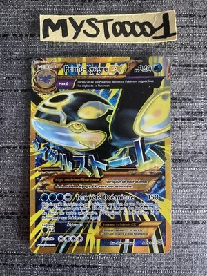 Carte Pokemon Primo-Kyogre EX 96/98 Full Art XY Origines Antiques Français Occas - Photo 1/4