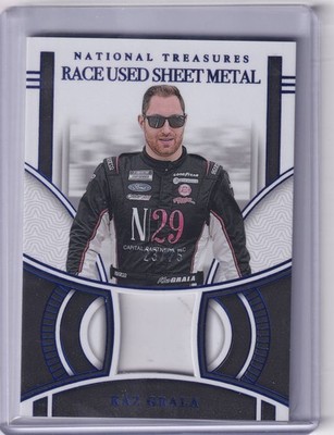 Kaz Grala - 2024 Nascar National Treasures - Race Used Sheet Metal /75