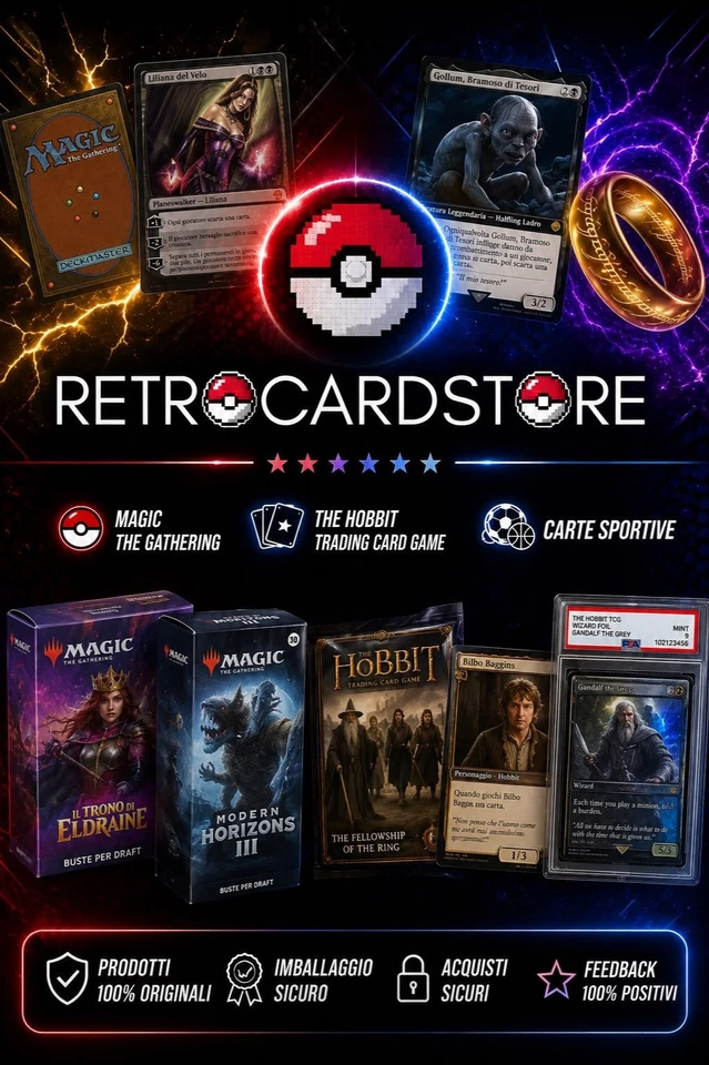 Live Rip & Ship Magic Lo Hobbit evento Retrocardstore