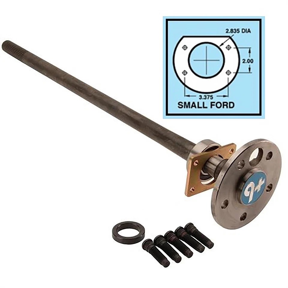 Currie 98832 9 Inch Fits Ford Cut-To-Fit 28 Spline Axle, 32 Inch - Image 2 of 4