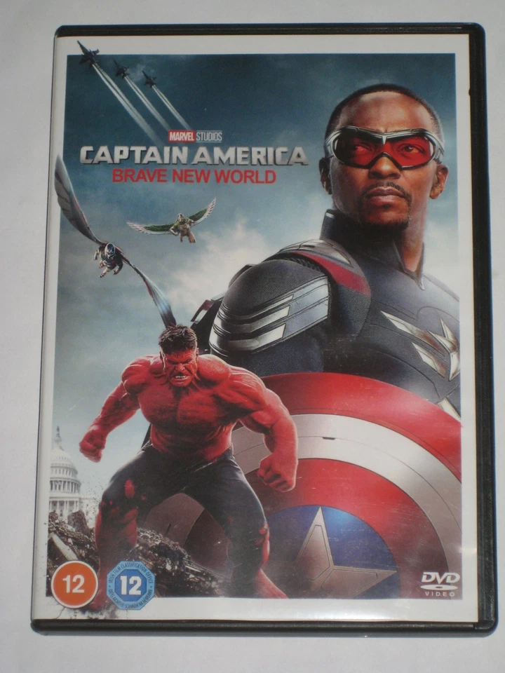 CAPTAIN AMERICA BRAVE NEW WORLD UK DVD 2025 MARVEL RED HULK HARRISON FORD - Image 3 of 3
