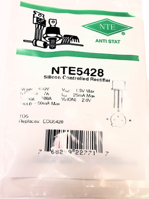 NTE5428  ''Original'' NTE SCR  TO-5  1 pc
