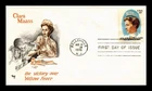 DR JIM STAMPS US COVER CLARA MAASS HEROIC NURSE YELLOW FEVER FDC MARQ CACHET