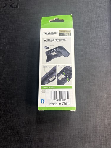 DOBE 2.4G Wireless Keyboard for the XBOX S/ X/ X- ONE S/X - Picture 2 of 3