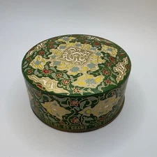 Vintage Air Spun Coty Emerald Face Beauty Powder Box Emeraude Rachel No. 2