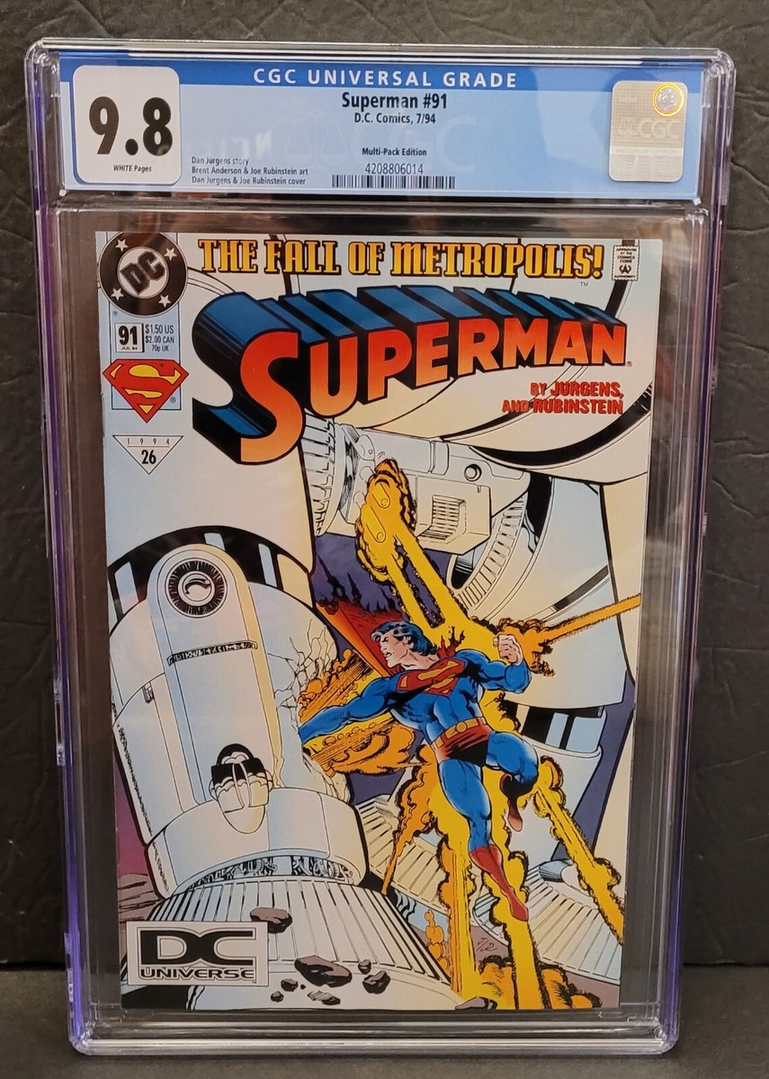 93·94年DCコミック“Superman”7冊セット　コミック s-l400.jpg