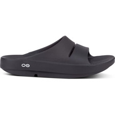OOFOS OOahh Recovery Slides Sandals Black Mens  s 10 New With Tags