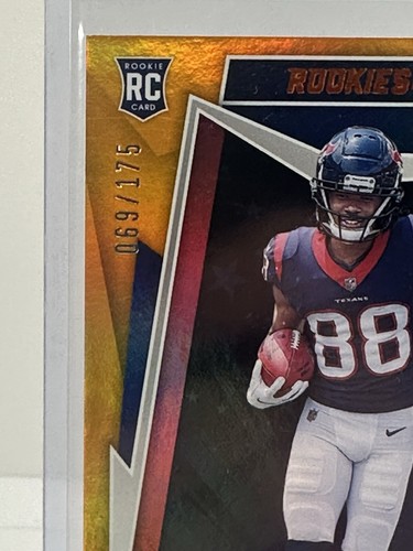 2022 Panini Rookies & Stars #117 John Metchie III Orange /175 - Picture 2 of 3