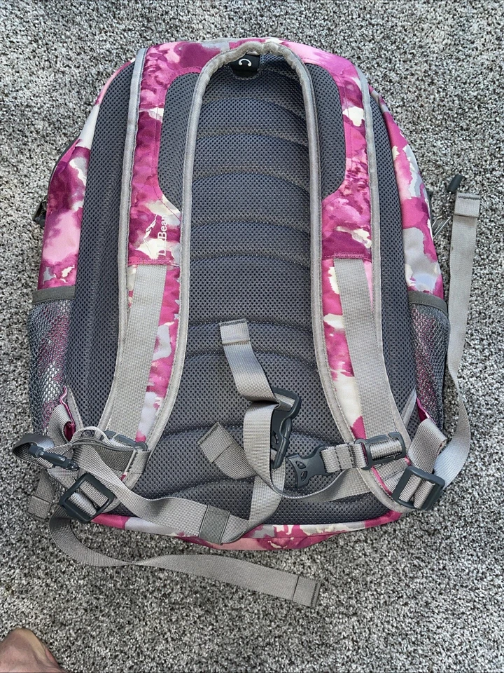 Mochila Bolso Libro L. L. Bean Rosa Camuflaje Foto 2 de 4