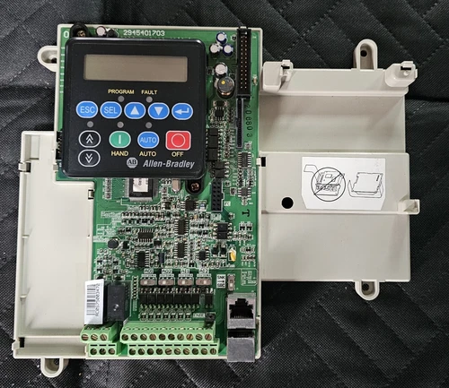 Allen Bradley Circuit Board Powerflex 400 Keypad + Control Card SK-U1-MCB1-A1