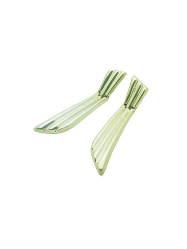 Tiffany & Co. Sterling Silver Hinged Linear Art Deco Dangle Earrings - Pouch - Picture 2 of 4