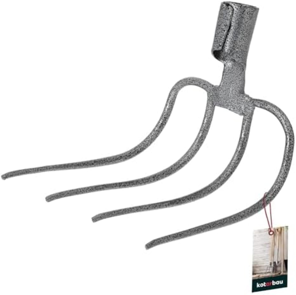 Forcone Classico KOTARBAU Acciaio 4 Denti | Utensile Orto Duraturo