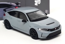 TSM 1/64 Honda Civic Type-R Sonic Grey Pearl 2023 RHD 659 Diecast Model Car