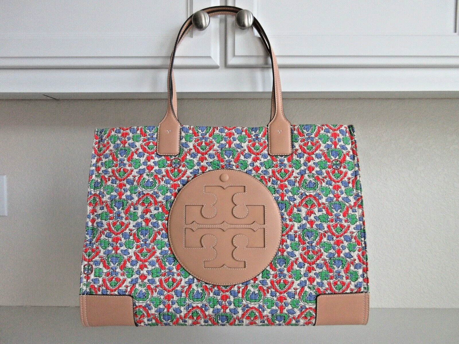 TOTE TORY BURCH ELLA (LEGACY PAISLEY FLOREALE) NYLON GRANDE