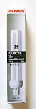 Sylvania CF26DD/E/835 26W 4Pin G24q-3 3500K Double Tube CFL Light Bulb 20673