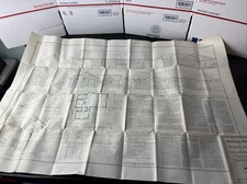 HTF Century Of Progress 1933-34 Cypress Exhibit Cabin Building Plans 