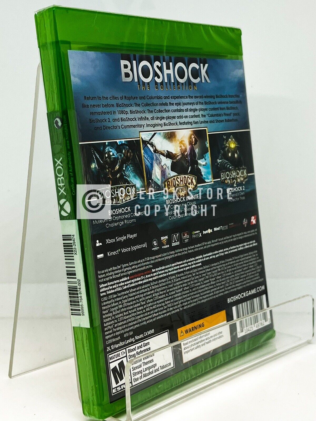 BioShock: The Collection PS4 (Brand New Factory Sealed US Version)  PlayStation 4