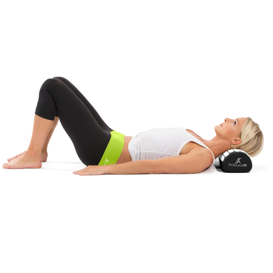 Juego de alfombrilla y almohada de acupresión para aliviar el dolor de espalda cuello y relajación muscular Foto 4 de 4