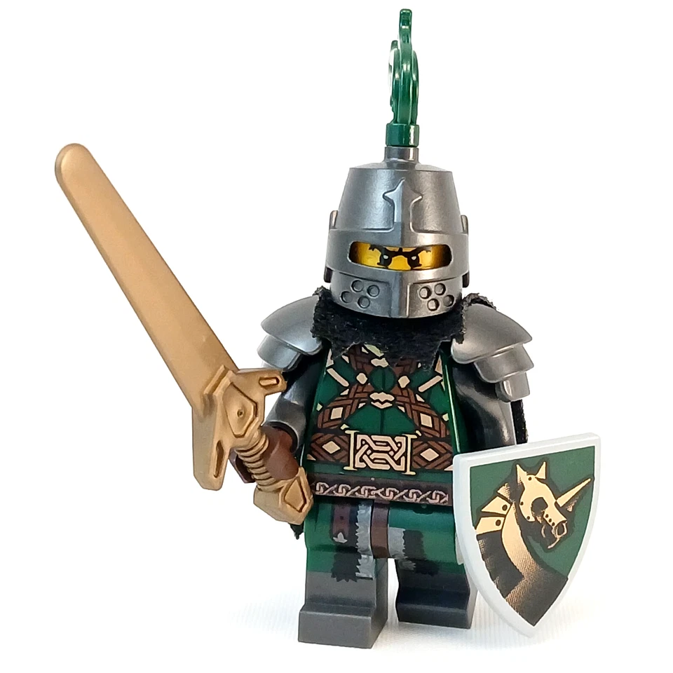 Lego Castle Frightening Stallion Knight Minifigure LOTR Dwalin CMF Horse Paladin - Image 2 of 4