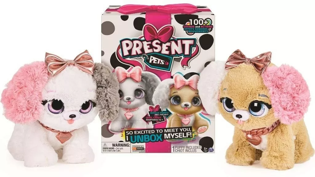 Present Pets Interactive Fancy Puppy Pet Toy with over 100 sounds