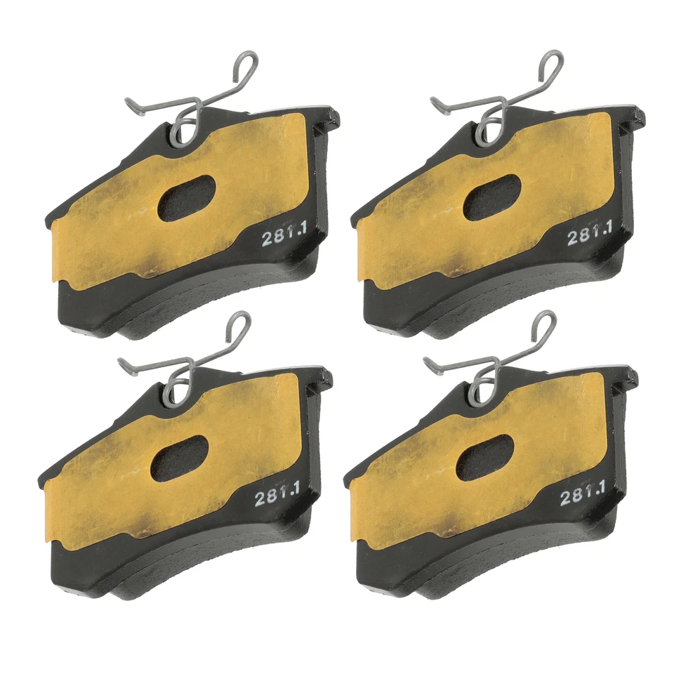 Pastillas de freno traseras VW Volkswagen Jetta Golf Economy Line 2002-2005 OEM JZW698451C Foto 3 de 4